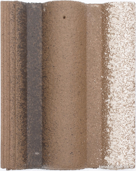 Цементно-песчаная черепица Вraas Адрия (покрытие: Slurry)